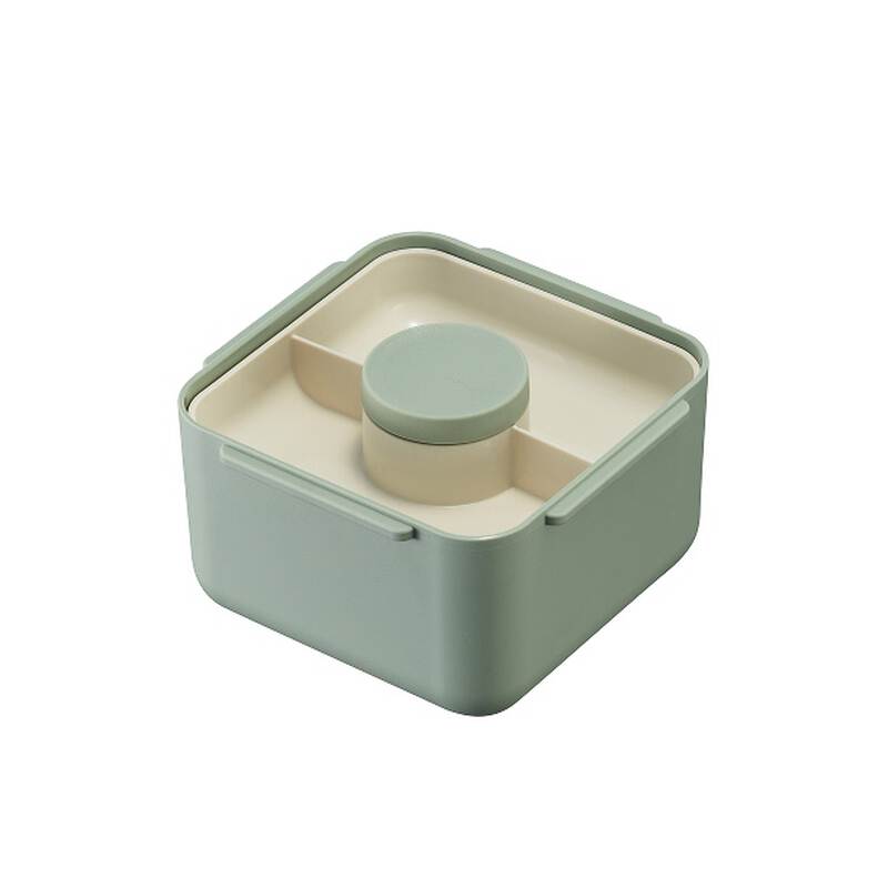 Hộp Salad To-Go LocknLock 1.3L Nhựa PP M&agrave;u Xanh Mint - LCB412, , large image number null